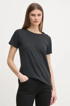 Pepe Jeans tricou din bumbac LOLLY femei, culoarea negru, PL505985 imagine