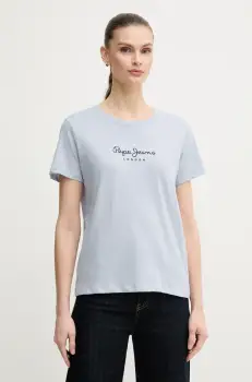 Pepe Jeans tricou din bumbac MACY femei, PL506012 imagine