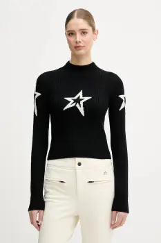 Perfect Moment pulover din lana merino Cable imagine