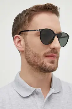 Persol ochelari de soare barbati, culoarea negru, 0PO3350S imagine