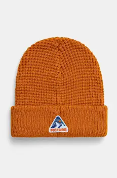 Picture caciula Kuldo culoarea portocaliu, din tesatura neteda, B260 imagine