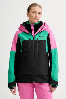 Picture geaca de schi Exa culoarea turcoaz, WVT0407 imagine