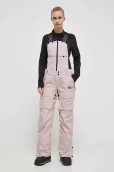 Picture pantaloni Brita culoarea roz imagine