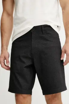 Picture pantaloni scurti Aldos barbati, culoarea negru, MSH0121 imagine