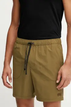 Picture pantaloni scurti Lenu culoarea verde, MSH0111 imagine