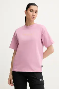 Picture tricou din bumbac Zolara culoarea roz, WTS0572 imagine