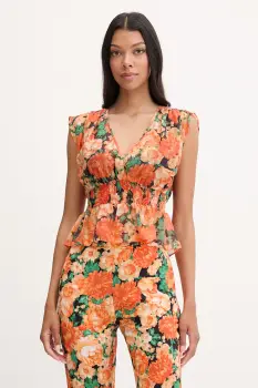 Pinko bluza cu volane pentru femei, cu lyocell imagine