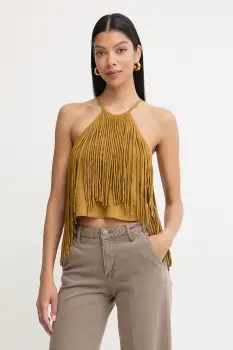 Pinko bluza halter pentru femei, cu vascoza imagine