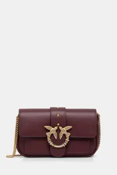 Pinko geanta crossbody pentru femei din piele imagine