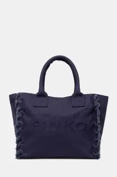 Pinko geanta shopper de dama din denim imagine