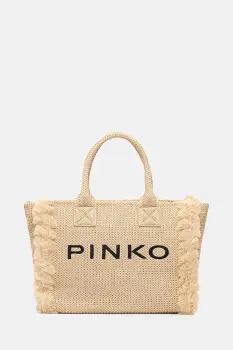 Pinko Geanta shopper de dama impletita imagine