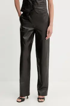 Pinko pantaloni de piele REIMAGINE by Patrick Mcdowell imagine