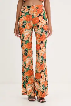 Pinko pantaloni evazati flare pentru femei, cu vascoza imagine