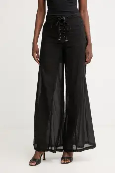 Pinko pantaloni pentru femei, din bumbac imagine