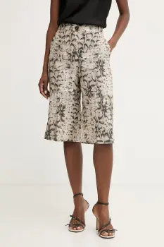 Pinko pantaloni scurti eleganti pentru femei, din bumbac imagine