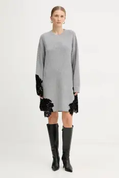 Pinko rochie cu lana imagine