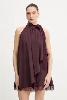 Pinko rochie din matase imagine