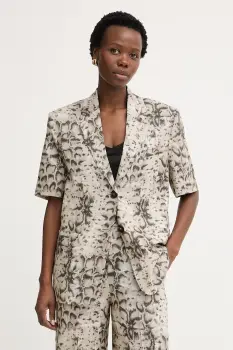 Pinko sacou cu un singur rand de nasturi pentru femei, din in imagine