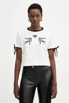 Pinko tricou din bumbac imagine