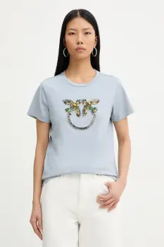 Pinko tricou din bumbac imagine