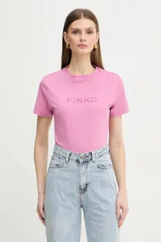 Pinko tricou din bumbac imagine