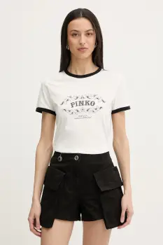 Pinko tricou pentru femei, din bumbac imagine