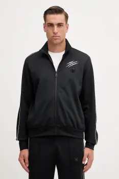 PLEIN SPORT bluza culoarea negru, cu imprimeu, FAEC MJB3816 STE003N imagine