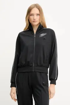 PLEIN SPORT bluza culoarea negru, cu imprimeu, FAEC WJB1894 STE003N imagine