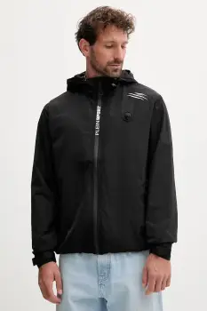 PLEIN SPORT geaca culoarea negru, de tranzitie, FAEC MRB2865 SXV005N imagine