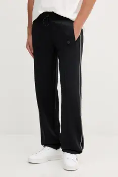 PLEIN SPORT pantaloni de trening culoarea negru, uni, FAEC MJT2680 STE003N imagine