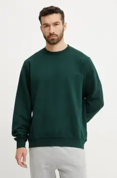 POC hanorac de bumbac barbati, culoarea verde, melanj, 61651 imagine