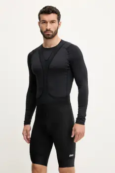 POC pantaloni scurti de ciclism Cadence culoarea negru, uni, high waist, 53318 imagine