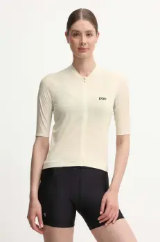 POC tricou de ciclism Pristine culoarea bej imagine