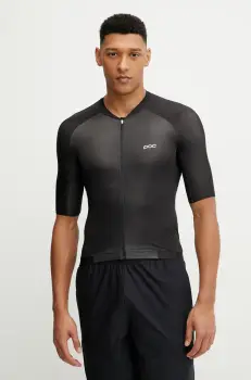 POC tricou de ciclism Pristine Jersey culoarea portocaliu, neted imagine