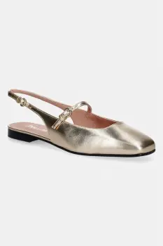 Pollini balerini din piele imagine