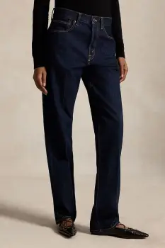 Polo Ralph Lauren blugi straight pentru femei imagine