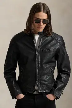 Polo Ralph Lauren geaca de piele imagine