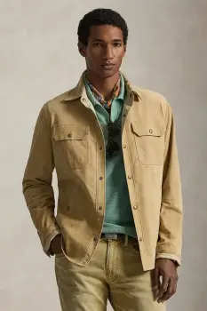 Polo Ralph Lauren geaca din piele intoarsa imagine