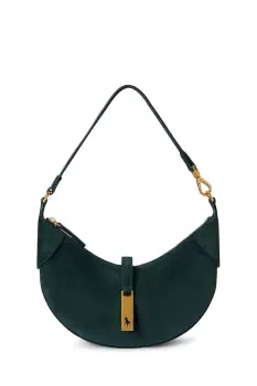 Polo Ralph Lauren geanta shopper pentru femei din piele intoarsa imagine