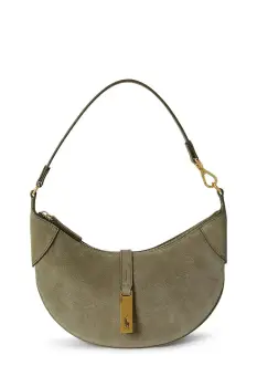 Polo Ralph Lauren geanta shopper pentru femei din piele intoarsa imagine