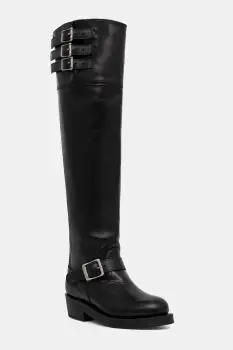 Polo Ralph Lauren ghete de piele Biker Boot imagine