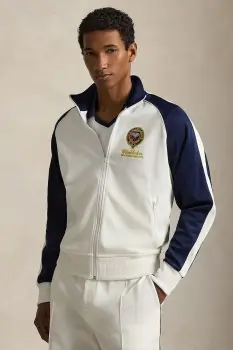 Polo Ralph Lauren hanorac cu fermoar pentru barbati, din bumbac imagine