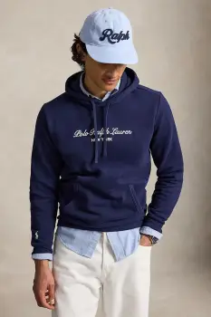 Polo Ralph Lauren hanorac cu gluga pentru barbati cu bumbac imagine