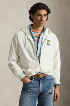 Polo Ralph Lauren hanorac cu gluga pentru barbati, din bumbac imagine