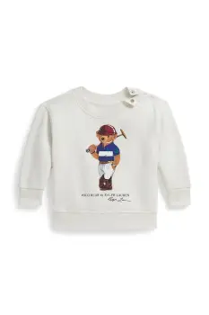 Polo Ralph Lauren hanorac de bumbac pentru bebelusi imagine