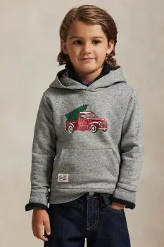 Polo Ralph Lauren hanorac de bumbac pentru copii imagine