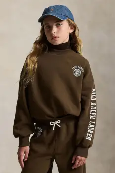 Polo Ralph Lauren hanorac de bumbac pentru copii imagine