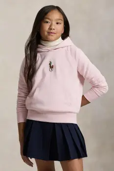 Polo Ralph Lauren hanorac de bumbac pentru copii imagine