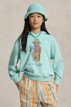 Polo Ralph Lauren hanorac pentru copii, din bumbac imagine