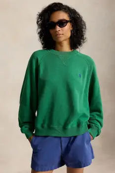 Polo Ralph Lauren hanorac pentru femei cu bumbac imagine
